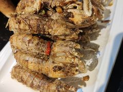 港式椒盐濑尿虾-我揸Fit·江边海鲜大排档(滨江西路总店)