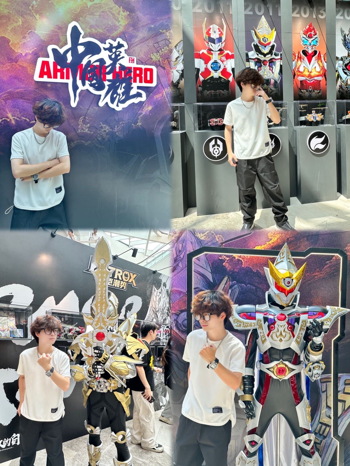 铠甲勇士15周年巡礼快闪,燃爆城市英雄梦6015