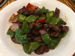 黑椒黄牛肉粒-禄源公·老莞诚饭店