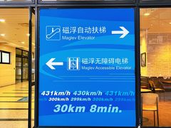 -龙阳路磁悬浮列车总站-停车场