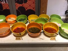 自助调料区-蜀滋香鲜鱼火锅(黄金路店)