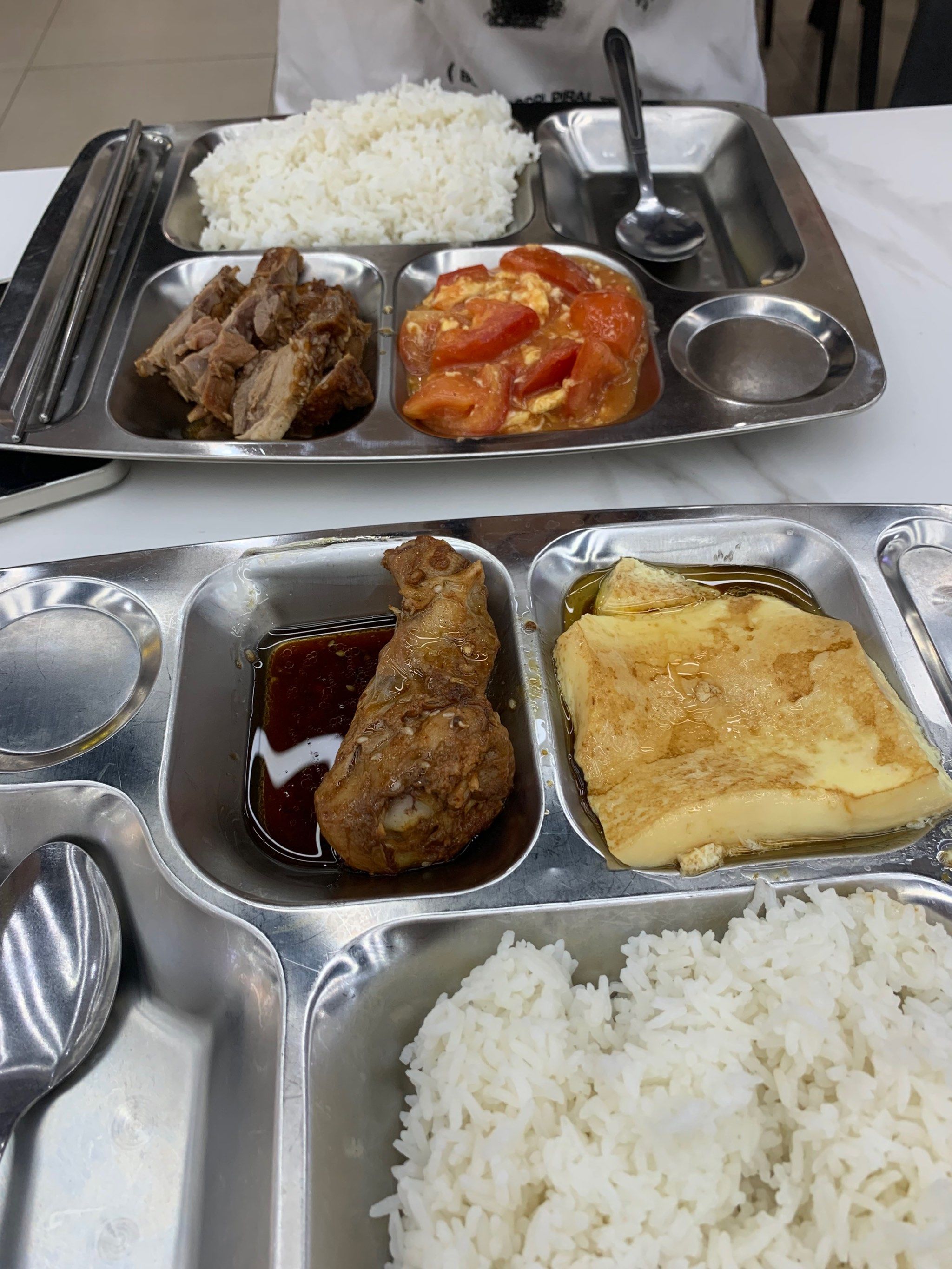 学校饭堂的美味