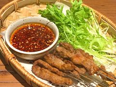 火燎小嫩牛-拾光与烟火丨炭火串烧·自贡小活鲜(西村大院店)