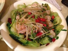 金针虾仁-晚归月亮湾私家菜(临邑路店)