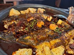 -探鱼·鲜青椒爽麻烤鱼(西南商都店)