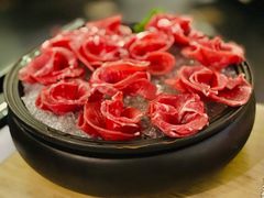 玫瑰雪花牛舌-新草堂锅物料理(泉城路店)