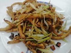 干煸鱿鱼-北戴河庆山饭店·海鲜砂锅粥(北戴河黑石路店)