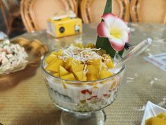 芒果西米露-傣泐金湾餐厅