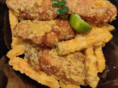 金沙蛋黄番薯焗鸡翅-桂满陇·杭州小馆(巴黎春天浦建店)