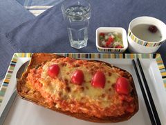 芝士焗烤南瓜蔬菜粒饭-良木缘咖啡西餐(川大店)