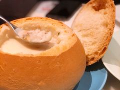 海鲜鲜周打面包汤-港丽餐厅(高德置地店)