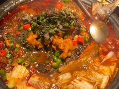 -探鱼·鲜青椒爽麻烤鱼(广州花都来又来店)