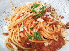 意式细面配烟熏三文鱼-Wagas沃歌斯(大学路店)