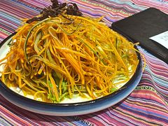 鸡枞菌素菜丝-香巴拉云南餐厅(华莱坞店)