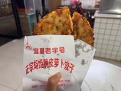 -半月镰胡姐脆皮萝卜饺子