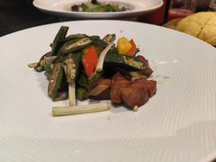XO酱秋葵牛肉粒-粤汕小厨(北站店)