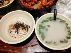 羊肉汤加拌面-新疆烧烤王(广灵店)