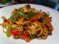 爆炒望潮-杭越海鲜(迪荡店)