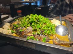 鲜青椒烤鱼-探鱼·鲜青椒爽麻烤鱼(天一广场店)