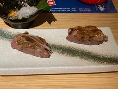 生牛肉火炙寿司-舞漁日料美人胶原锅(陆家嘴中心店)
