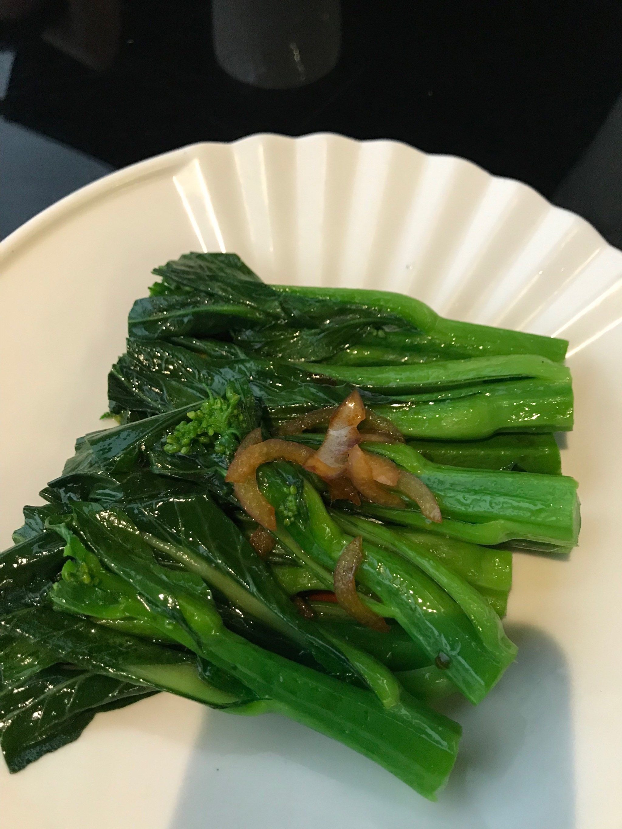 独自静享健康炒菜心