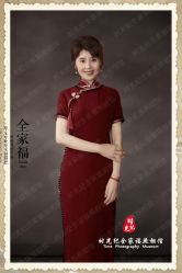 -时光纪亲子全家福照相馆(静安店母女写真父母纪念照)