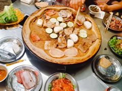 -老姐石板烧烤+铜炭火锅(总店)