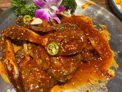 -明洞阿姨·韩式酱蟹烤肉·创意料理(三元桥店)