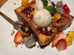 法式吐司酸奶冰霜-翠贝卡&Mama Kelly Brunch Coffee(河西店)