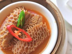 塔塔酱金钱肚-唐阁海景中餐厅·早茶·粤菜•生日聚餐(海口朗廷酒店)