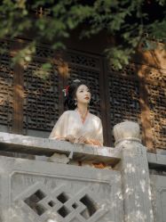 点击看大图 -红颜印画古风汉服艺术摄影