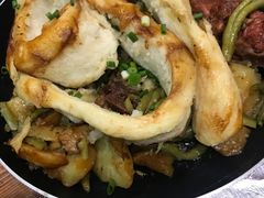 豆角烀饼-五谷粮煎饼卷大葱(景星店)