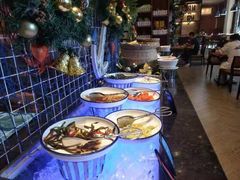 自助取餐区-亚龙湾希尔顿自助餐厅·海鲜·烧烤·沙滩BBQ·现场乐队