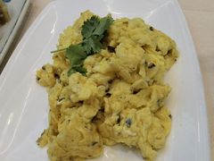 黑松露炒农家蛋-强记鸡粥美食
