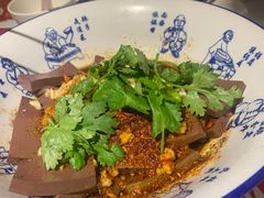 辣子蒜羊血-汉唐宴长安食府