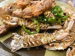 椒盐濑尿虾-贞姨美食·老字号海鲜大排档