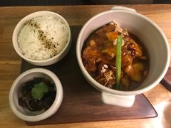 辣排骨套饭-良木缘咖啡西餐(优品道广场店)