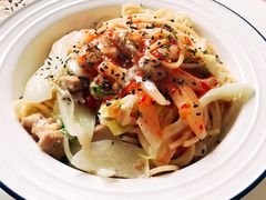 奶香鸡肉蔬菜意面-小岛餐厅