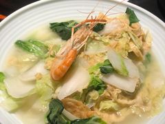 腐皮青菜-老头儿油爆虾·1987杭州烟火味(湖滨银泰in77D区店)