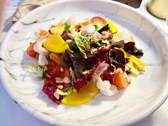 烟熏三文鱼芒果鲜虾沙拉-Kathleen's Waitan 凯圣琳江景西餐厅(外滩店)