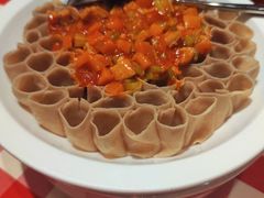 西红柿浇汁莜面-西贝(东城万达广场店)