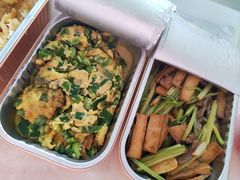 青椒鸡蛋炒虾仁-徐记海鲜(丰庆店)