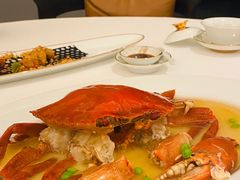 花雕蛋白蒸蟹钳-宝丽轩中餐厅BAOLIXUAN
