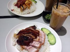 双拼烧味饭-深井陈记烧鹅酒家(新填地街店)