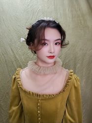 点击看大图 -荷玛高端新娘跟妆团队·彩妆培训