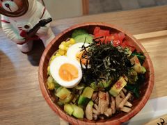 素食主义沙拉碗-Poke lemon海鲜波奇饭·柠檬茶(金碧开放小区店)