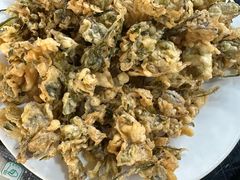炸花椒芽-姥家大锅台水库渔家