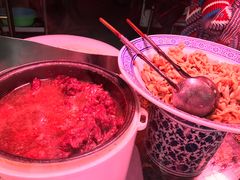 牛肉鸭肠夹馍-清真拉妈卤味(回民街店)