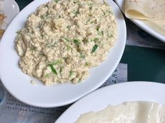 幼滑虾酱炒豆腐-毛毛春饼(尚志大街店)