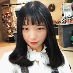 中发+短刘海-京都造型·烫发·染发